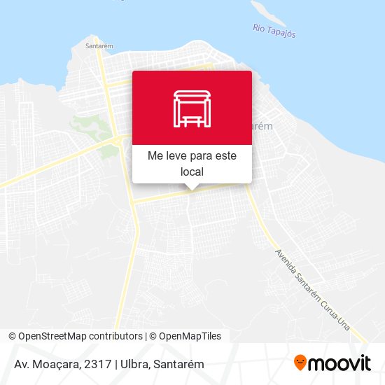 Av. Moaçara, 2317 | Ulbra mapa