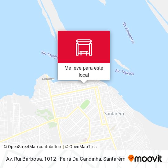 Av. Rui Barbosa, 1012 | Feira Da Candinha mapa