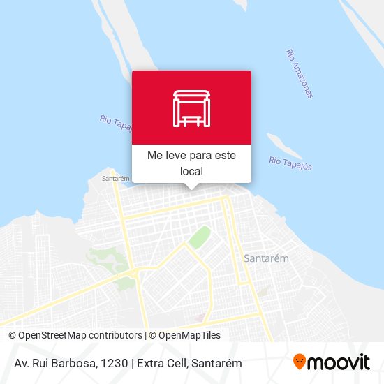 Av. Rui Barbosa, 1230 | Extra Cell mapa