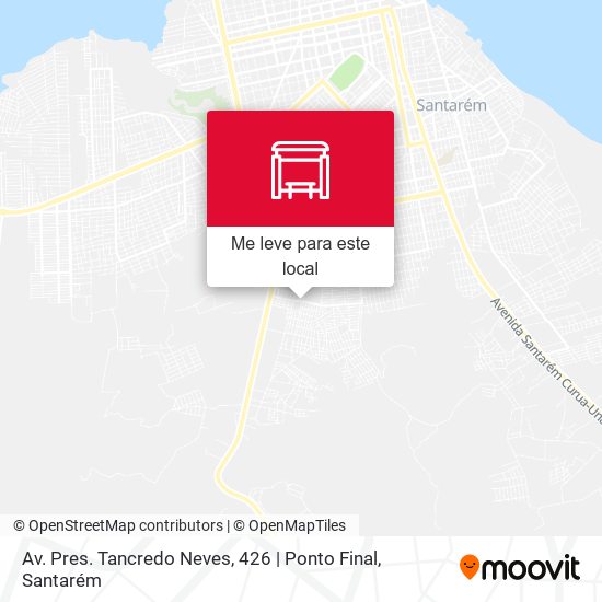 Av. Pres. Tancredo Neves, 426 | Ponto Final mapa