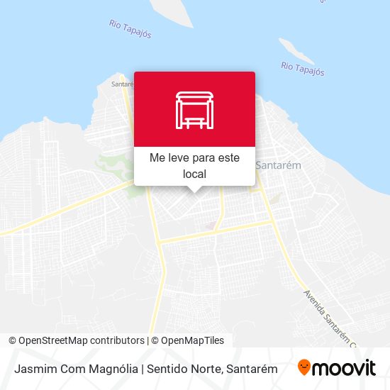 Jasmim Com Magnólia | Sentido Norte mapa