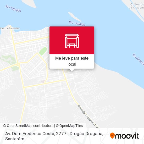 Av. Dom Frederico Costa, 2777 | Drogão Drogaria mapa