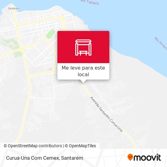 Curuá-Una Com Cemex mapa