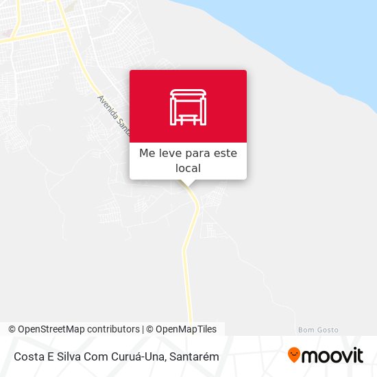 Costa E Silva Com Curuá-Una mapa