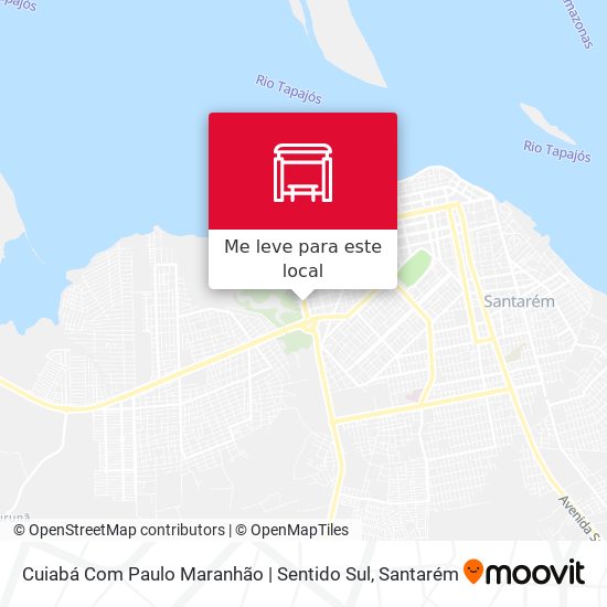 Cuiabá Com Paulo Maranhão | Sentido Sul mapa