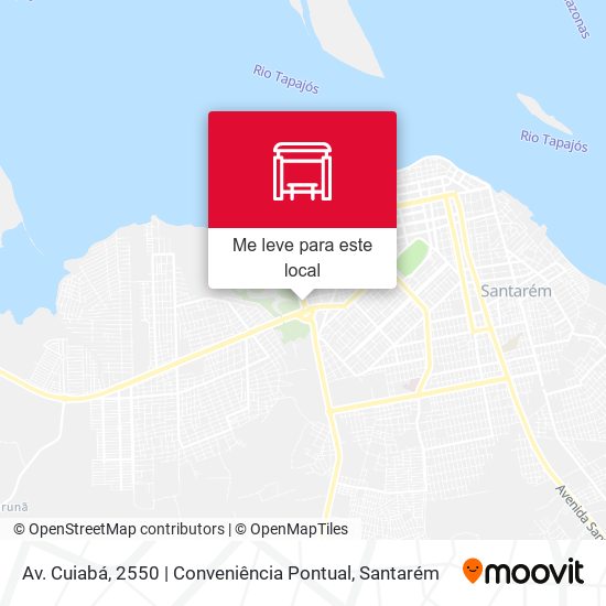 Av. Cuiabá, 2550 | Conveniência Pontual mapa