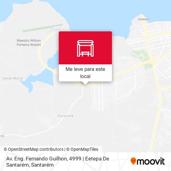 Av. Eng. Fernando Guilhon, 4999 | Eetepa De Santarém mapa