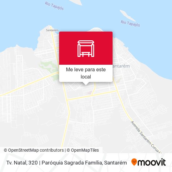 Tv. Natal, 320 | Paróquia Sagrada Família mapa