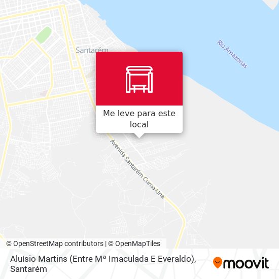 Aluísio Martins (Entre Mª Imaculada E Everaldo) mapa