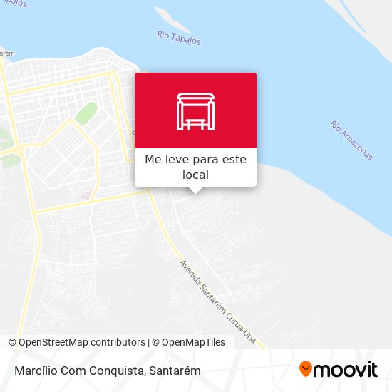 Marcílio Com Conquista mapa