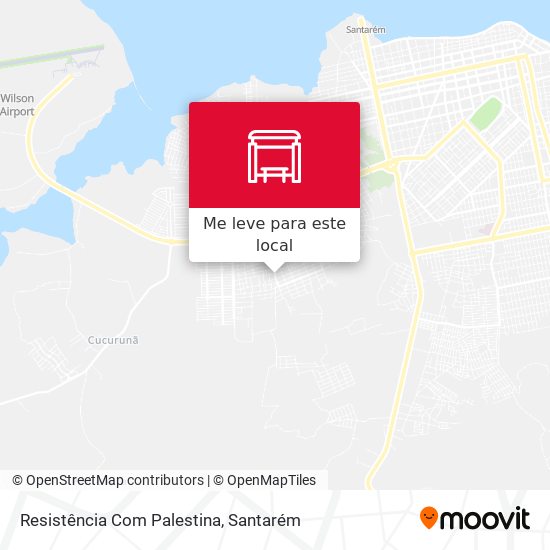 Resistência Com Palestina mapa