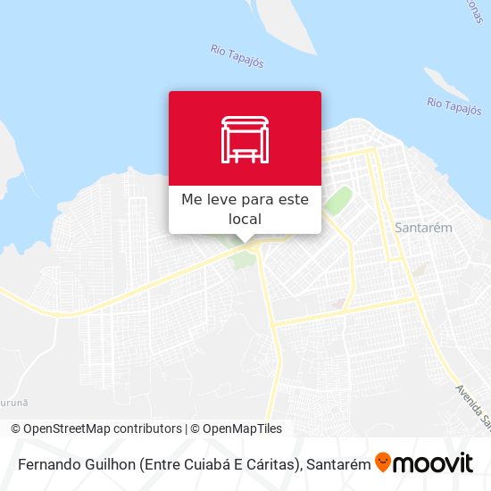 Fernando Guilhon (Entre Cuiabá E Cáritas) mapa