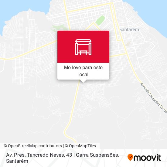 Av. Pres. Tancredo Neves, 43 | Garra Suspensões mapa