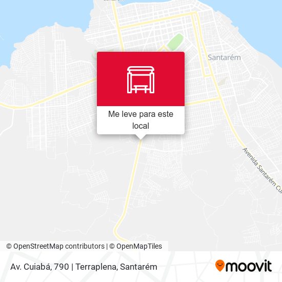 Av. Cuiabá, 790 | Terraplena mapa