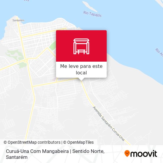 Curuá-Una Com Mangabeira | Sentido Norte mapa