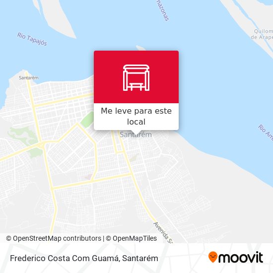 Frederico Costa Com Guamá mapa