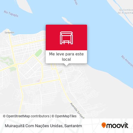 Muiraquitã Com Nações Unidas mapa