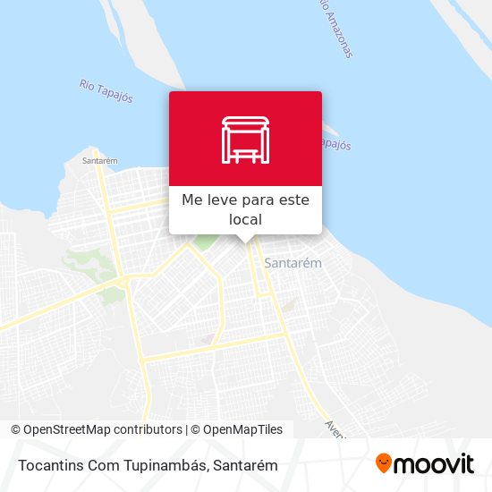 Tocantins Com Tupinambás mapa