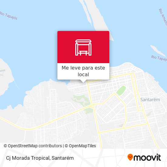 Cj Morada Tropical mapa