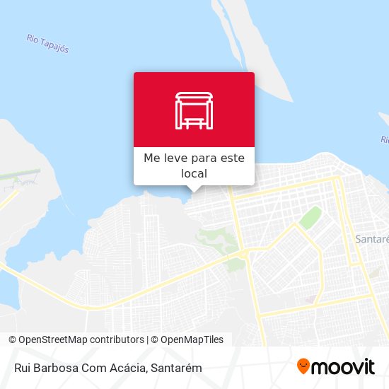 Rui Barbosa Com Acácia mapa