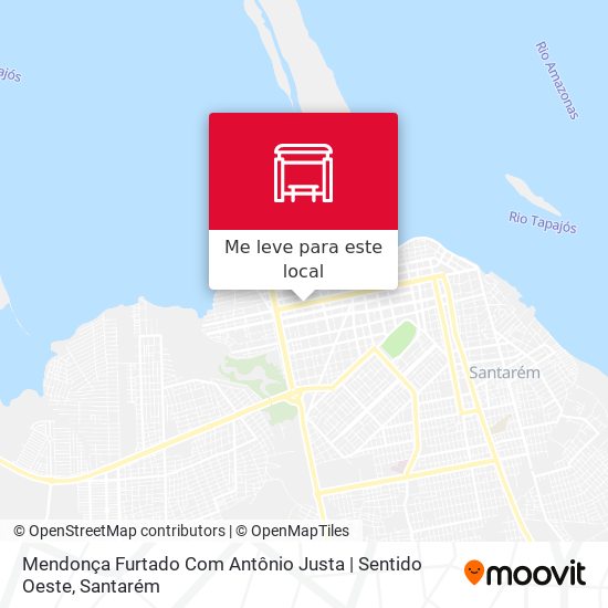 Mendonça Furtado Com Antônio Justa | Sentido Oeste mapa