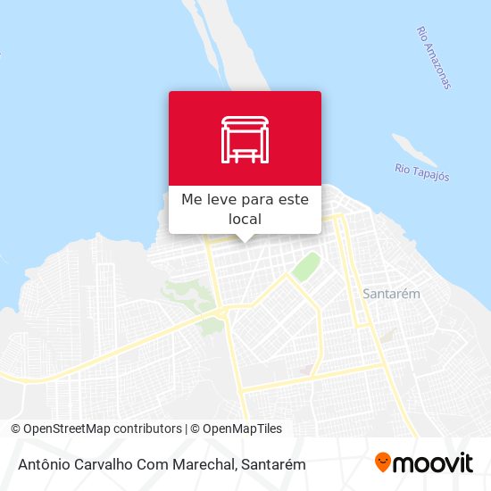 Antônio Carvalho Com Marechal mapa