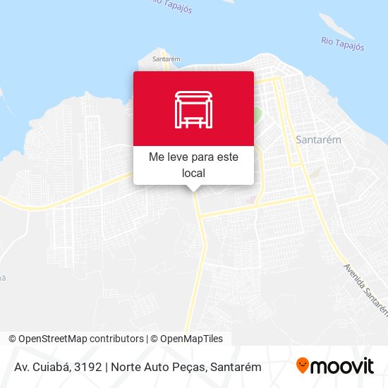 Av. Cuiabá, 3192 | Norte Auto Peças mapa