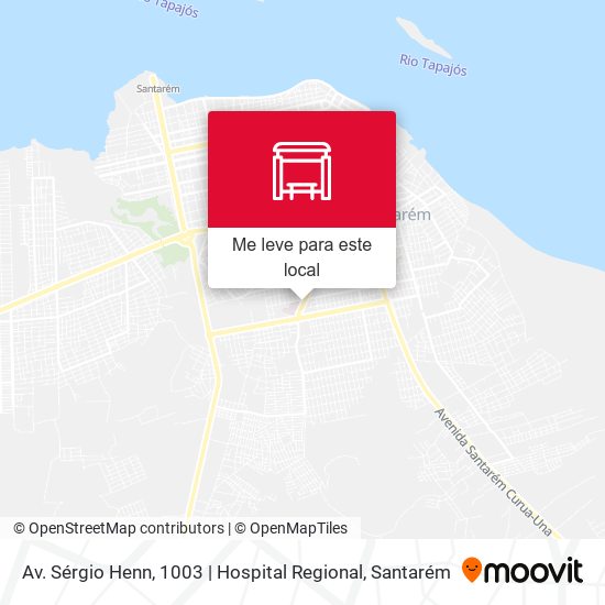 Av. Sérgio Henn, 1003 | Hospital Regional mapa