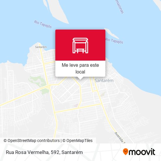 Rua Rosa Vermelha, 592 mapa