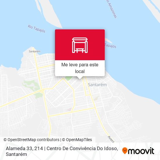 Alameda 33, 214 | Centro De Convivência Do Idoso mapa