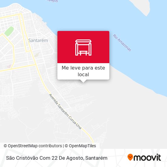 São Cristóvão Com 22 De Agosto mapa