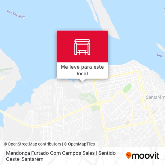 Mendonça Furtado Com Campos Sales | Sentido Oeste mapa