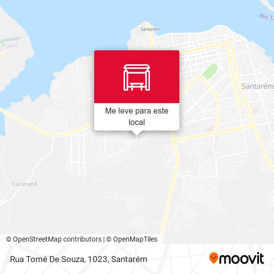 Rua Tomé De Souza, 1023 mapa