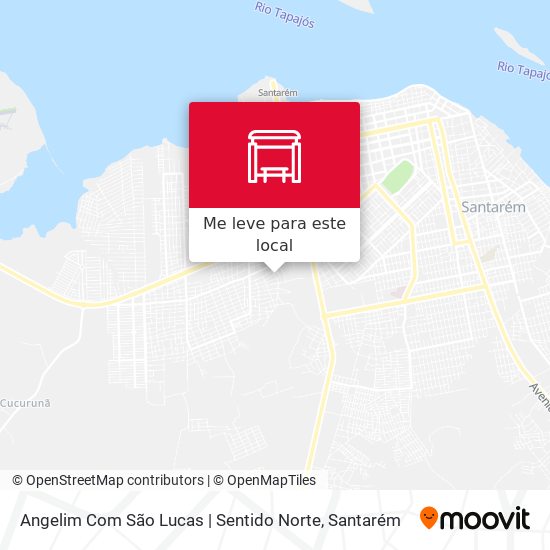 Angelim Com São Lucas | Sentido Norte mapa