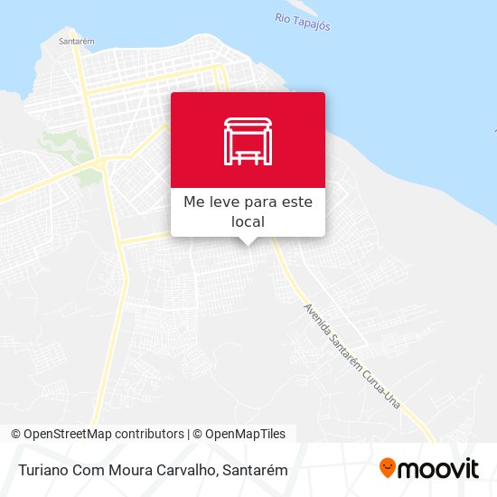 Turiano Com Moura Carvalho mapa