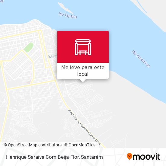 Henrique Saraiva Com Beija-Flor mapa