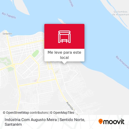 Indústria Com Augusto Meira | Sentido Norte mapa