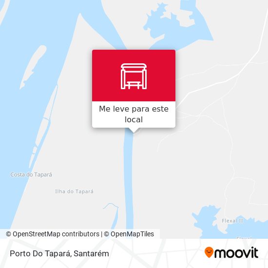 Porto Do Tapará mapa