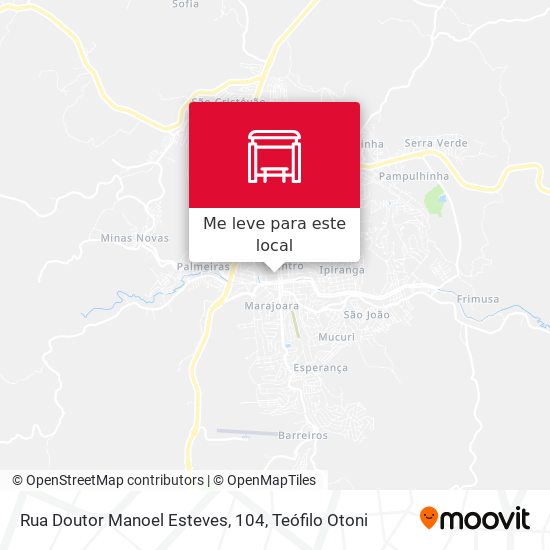 Rua Doutor Manoel Esteves, 104 mapa