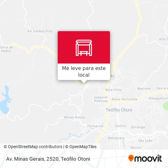 Av. Minas Gerais, 2520 mapa