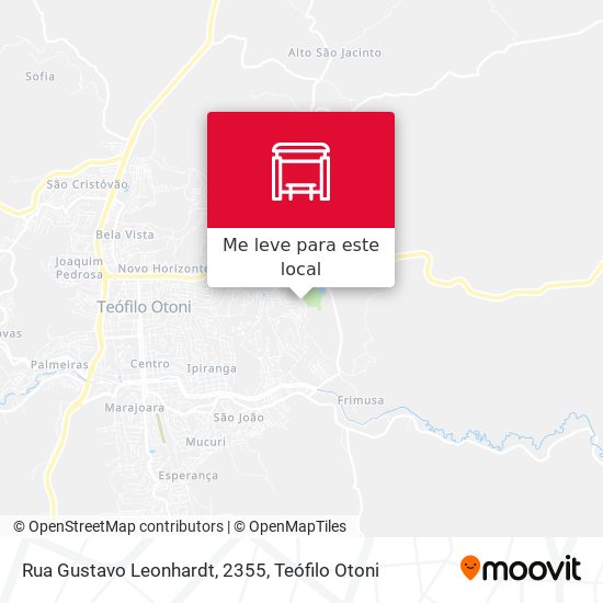 Rua Gustavo Leonhardt, 2355 mapa
