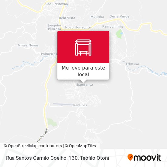 Rua Santos Camilo Coelho, 130 mapa