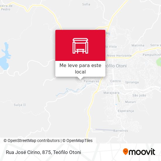 Rua José Cirino, 875 mapa