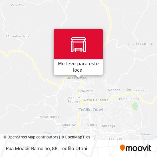 Rua Moacir Ramalho, 88 mapa