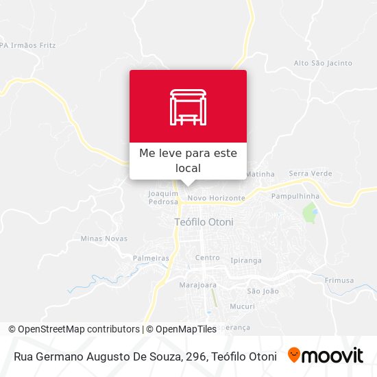 Rua Germano Augusto De Souza, 296 mapa