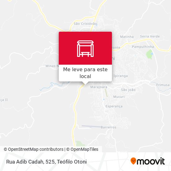 Rua Adib Cadah, 525 mapa