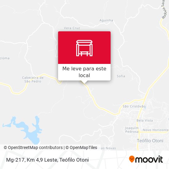Mg-217, Km 4,9 Leste mapa