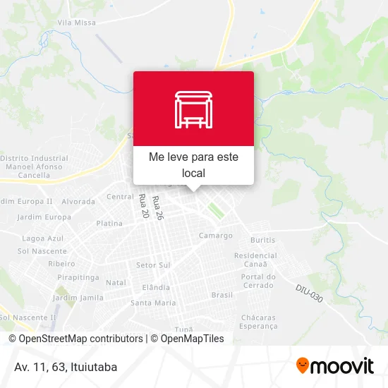 Av. 11, 63 mapa