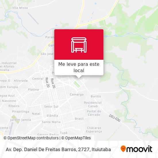 Av. Dep. Daniel De Freitas Barros, 2727 mapa