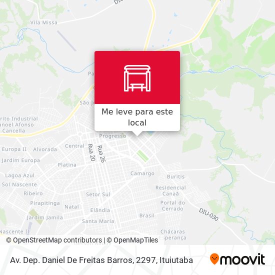 Av. Dep. Daniel De Freitas Barros, 2297 mapa
